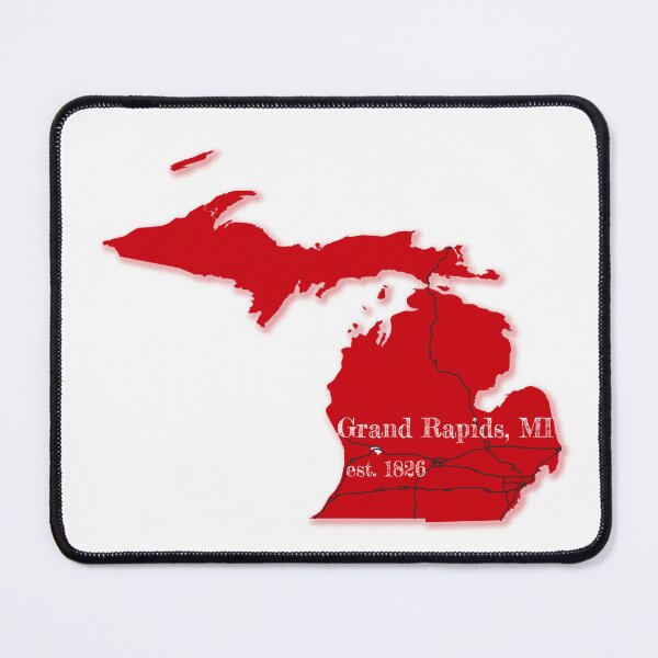 Item preview, Grand Rapids, MI [Red] designed and sold by PhilbonianDezin.