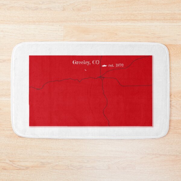 Item preview, Greeley, CO [Red] designed and sold by PhilbonianDezin.