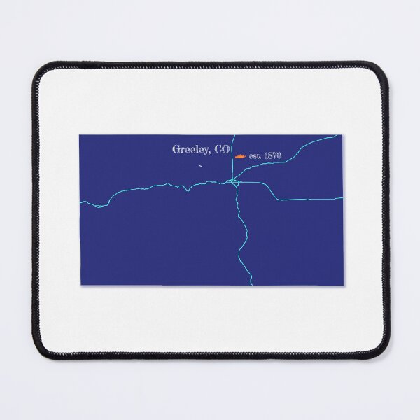 Item preview, Greeley, CO [Blue] designed and sold by PhilbonianDezin.