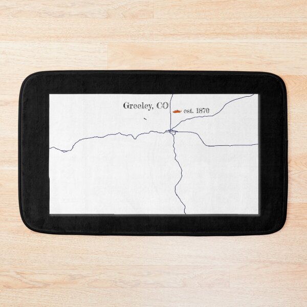 Item preview, Greeley, CO [White] designed and sold by PhilbonianDezin.