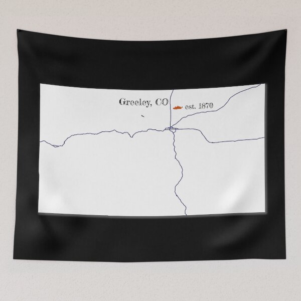 Item preview, Greeley, CO [White] designed and sold by PhilbonianDezin.