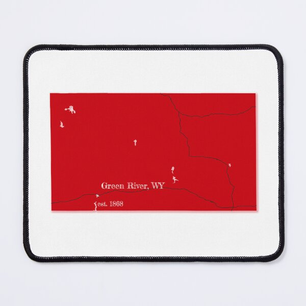 Item preview, Green River, WY [Red] designed and sold by PhilbonianDezin.