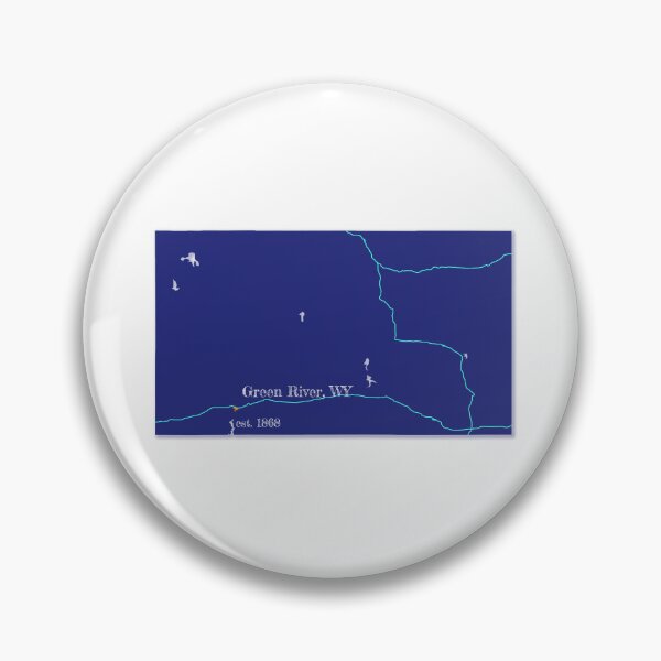 Item preview, Green River, WY [Blue] designed and sold by PhilbonianDezin.
