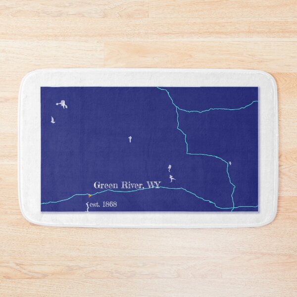 Item preview, Green River, WY [Blue] designed and sold by PhilbonianDezin.