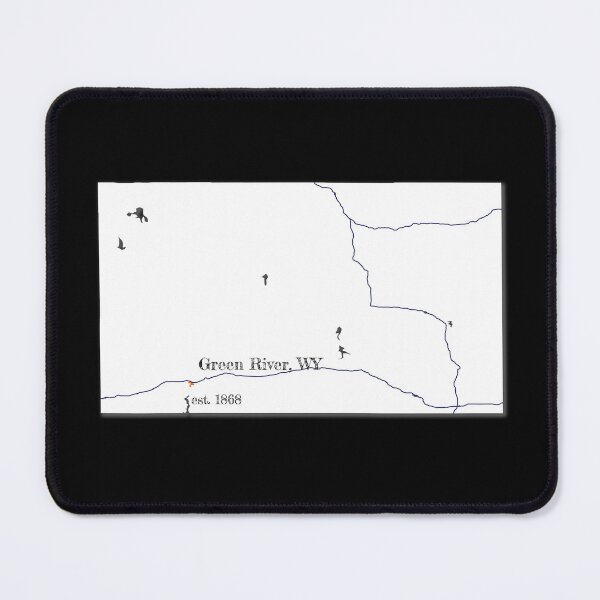 Item preview, Green River, WY [White] designed and sold by PhilbonianDezin.