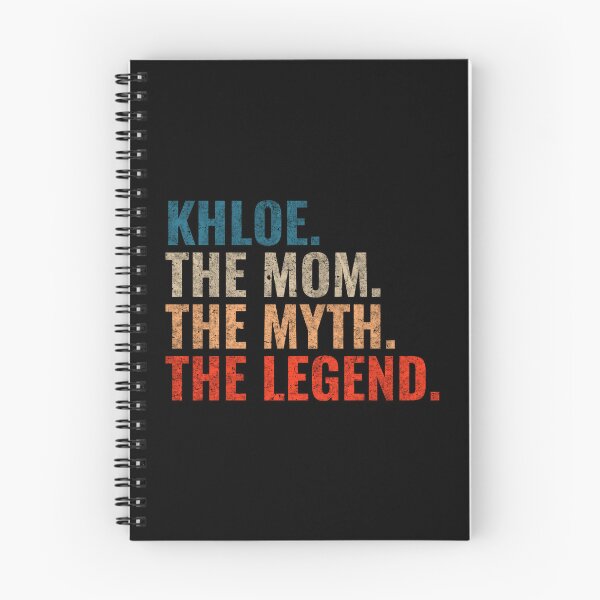 Item preview, Khloe Nombre Khloe La Mamá El Mito La Leyenda Retro 70s distress designed and sold by Teelogic.