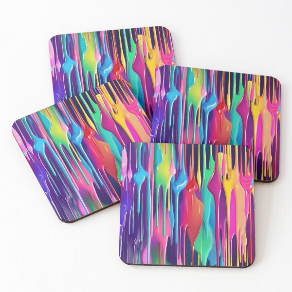 Item preview, Modern Holographic Drip designed and sold by WatercolorLane.