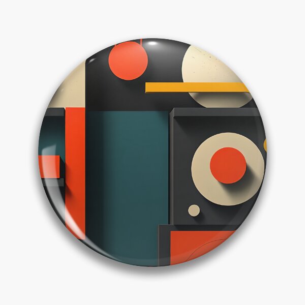 Item preview, Abstract Constructivist Art - Geometric Bauhaus Modern Design designed and sold by AbdS07.