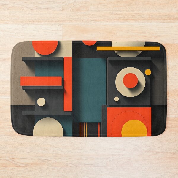 Item preview, Abstract Constructivist Art - Geometric Bauhaus Modern Design designed and sold by AbdS07.