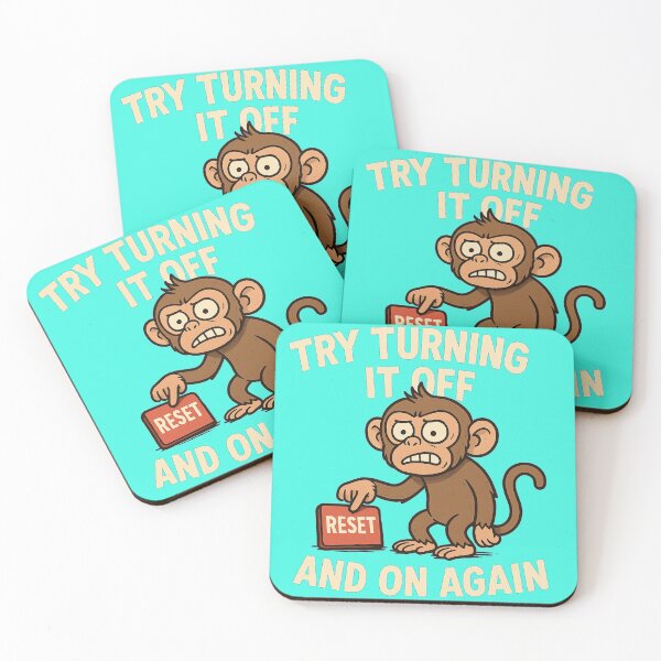 Item preview, try turning it off and on again designed and sold by M4K3RB0T.