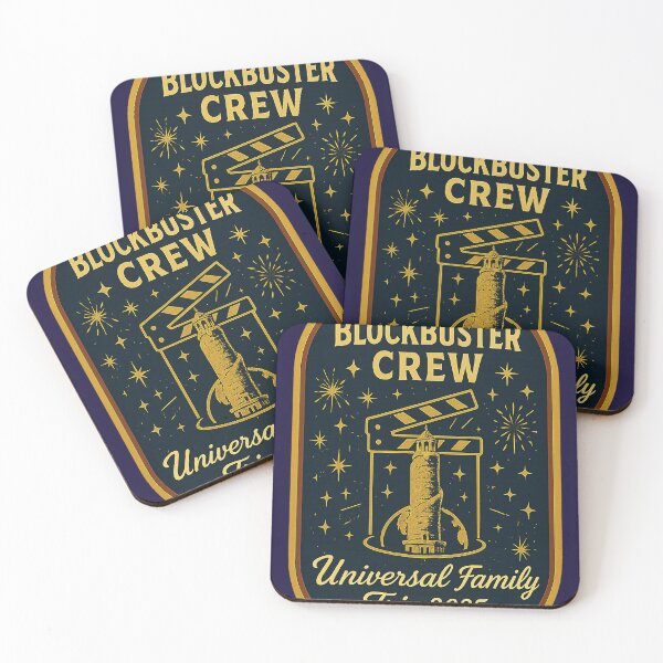 Item preview, Universal Our Blockbuster Crew - 2025 Family Studios Trip (v2) designed and sold by Theme Snark.