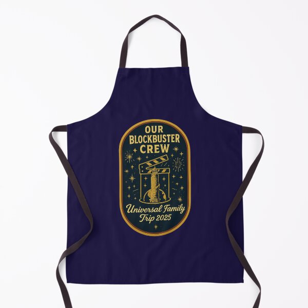 Item preview, Universal Our Blockbuster Crew - 2025 Family Studios Trip (v2) designed and sold by Theme Snark.