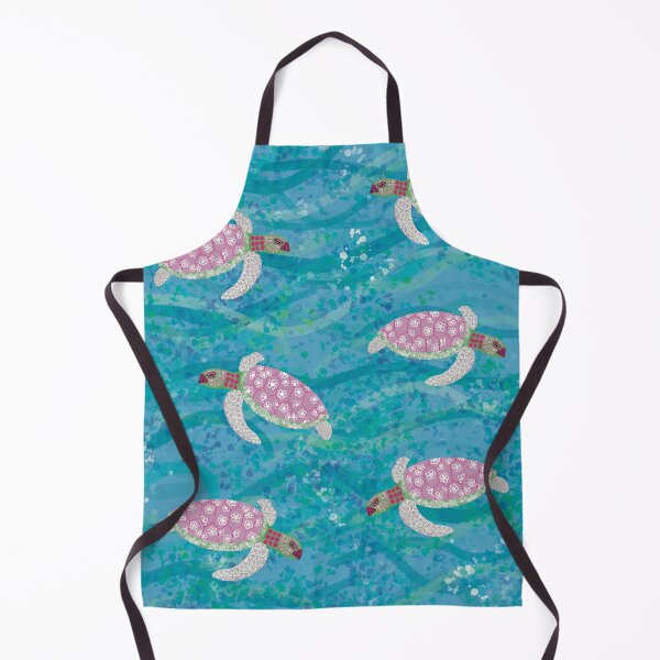 Item preview, Pink Sea Turtle Pattern designed and sold by Nancy Salus.