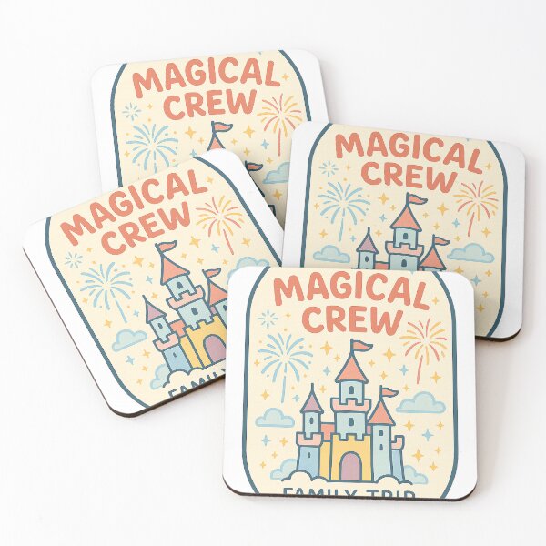 Item preview, Our Magical Crew Magic Kingdom (v1) Family Trip 2025 designed and sold by Theme Snark.