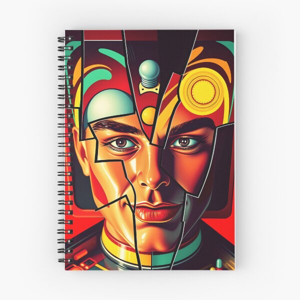Item preview, Abstract Geometric Portrait - Modern Cubist Face Art Composition  designed and sold by AbdS07.