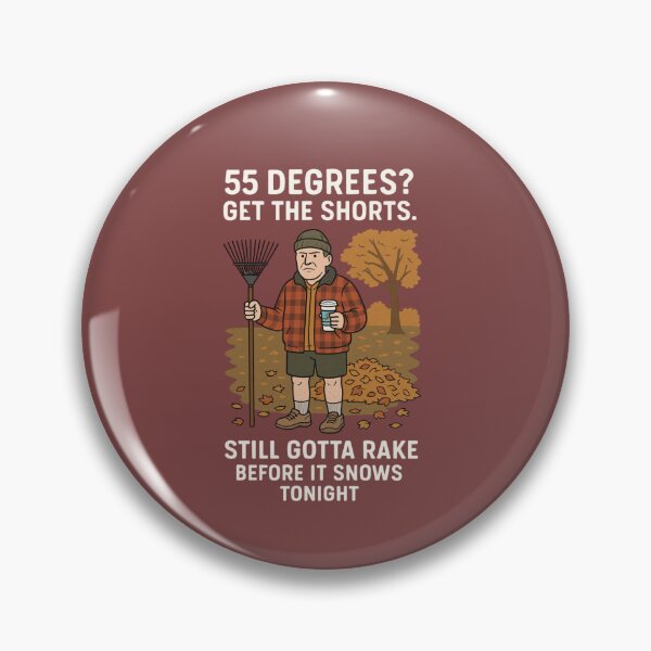 Item preview, Minnesota Fall Raking Uniform | Funny Midwest Autumn Meme Shirt designed and sold by Ravenclouds.