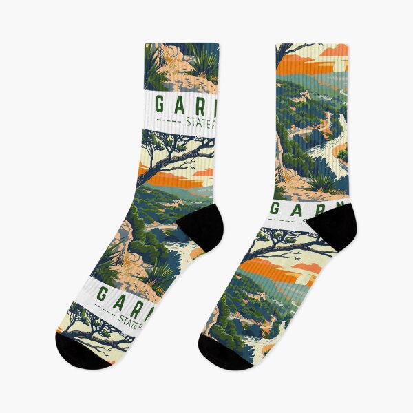 Item preview, Garner State Park in Texas, USA Vintage Art Travel Landscape designed and sold by MaateoDesign.