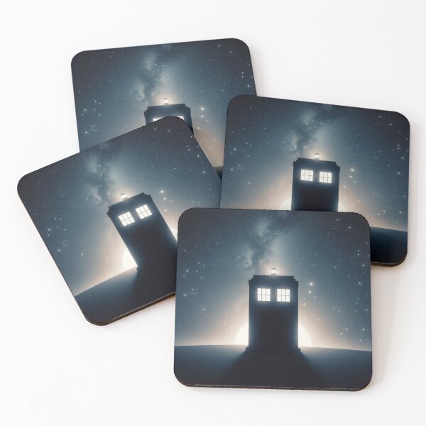 Item preview, Moon Tardis designed and sold by PoppyMargotts.