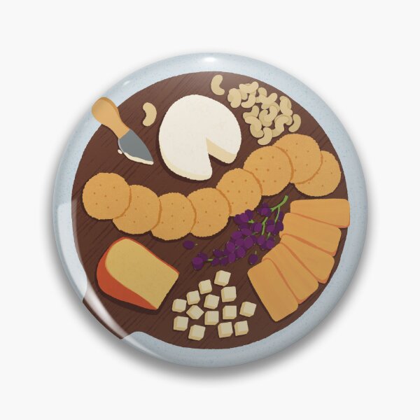 Item preview, Cheese, Fruit, and Nut Board Illustration designed and sold by Puddlescreation.