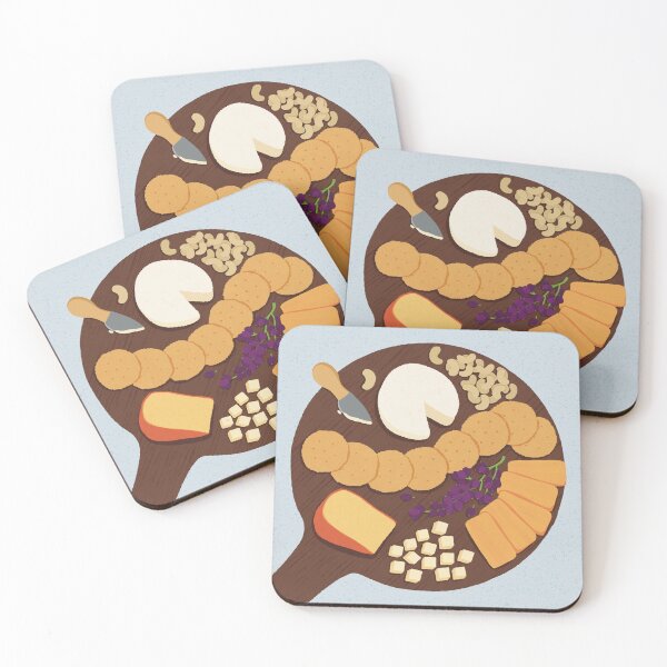 Item preview, Cheese, Fruit, and Nut Board Illustration designed and sold by Puddlescreation.