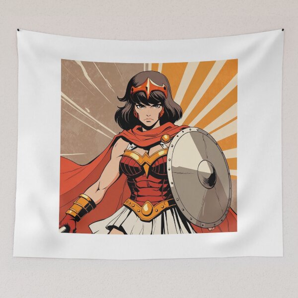 Item preview, Warrior Goddess: The Spear of Sparta designed and sold by BespokeBrushes.