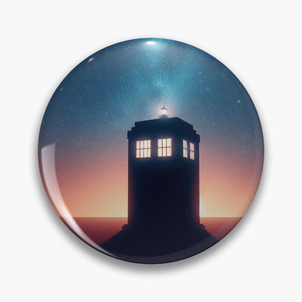 Item preview, Sunset Tardis designed and sold by PoppyMargotts.