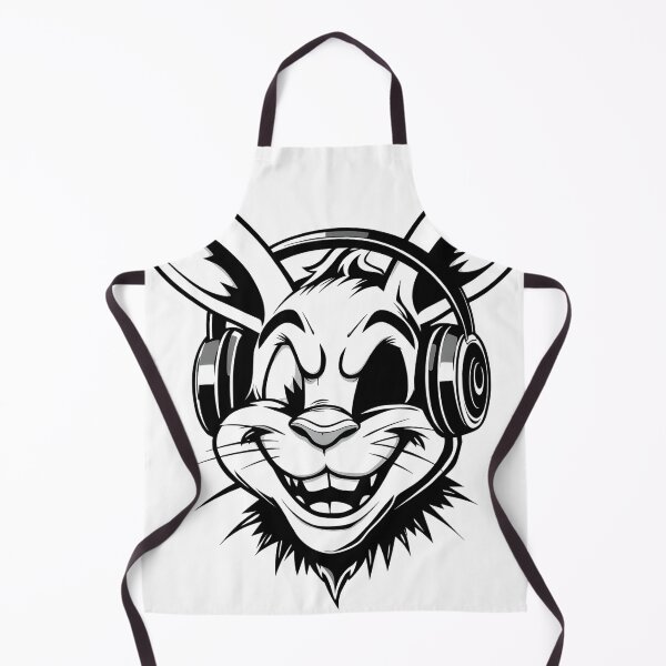 Item preview, Space DJ Rabbit - Futuristic Animal Music Art designed and sold by AbdS07.