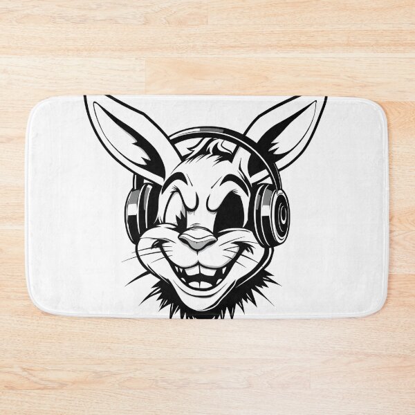 Item preview, Space DJ Rabbit - Futuristic Animal Music Art designed and sold by AbdS07.