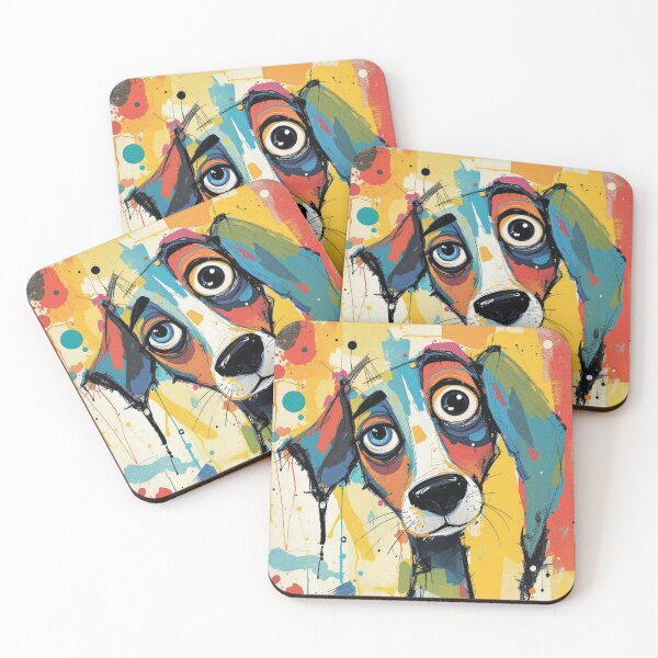 Item preview, Funny colorful dog. designed and sold by MagelliShop.