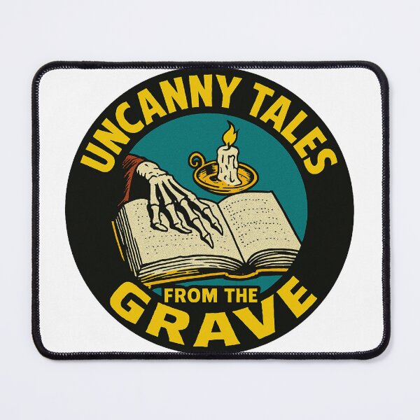 Item preview, UNCANNY TALES FROM THE GRAVE retro corner comic shirt designed and sold by PrecodeJunkie.