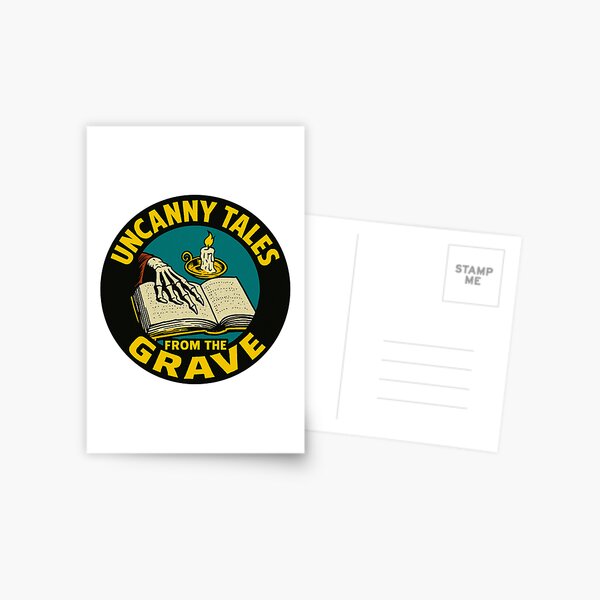 Item preview, UNCANNY TALES FROM THE GRAVE retro corner comic shirt designed and sold by PrecodeJunkie.