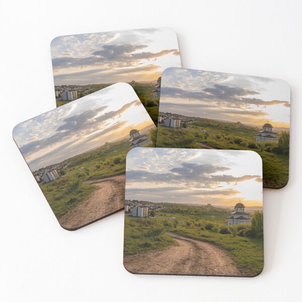 Item preview, Panoramic sunset view of the city and local church designed and sold by PR7 photography.