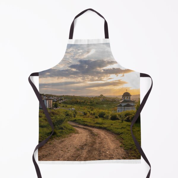 Item preview, Panoramic sunset view of the city and local church designed and sold by PR7 photography.