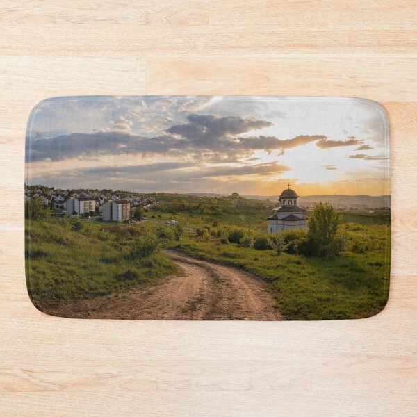 Item preview, Panoramic sunset view of the city and local church designed and sold by PR7 photography.