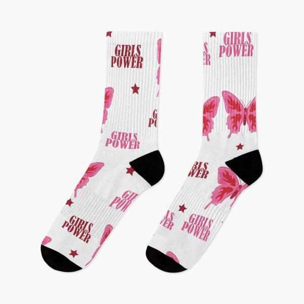 Item preview, Girls Power Pink Butterfly Art designed and sold by artistcamellia.