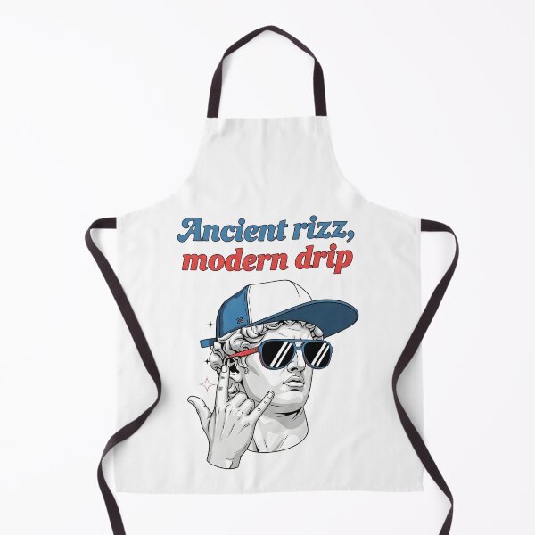 Artikelvorschau, Ancient Rizz, Modern Drip – Klassische Statue Meme Streetwear Digital Art entworfen und verkauft von AnnDesignStudio.