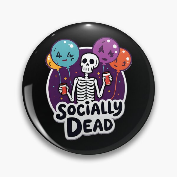 Item preview, Socially Dead designed and sold by Obsi-dian Bones.