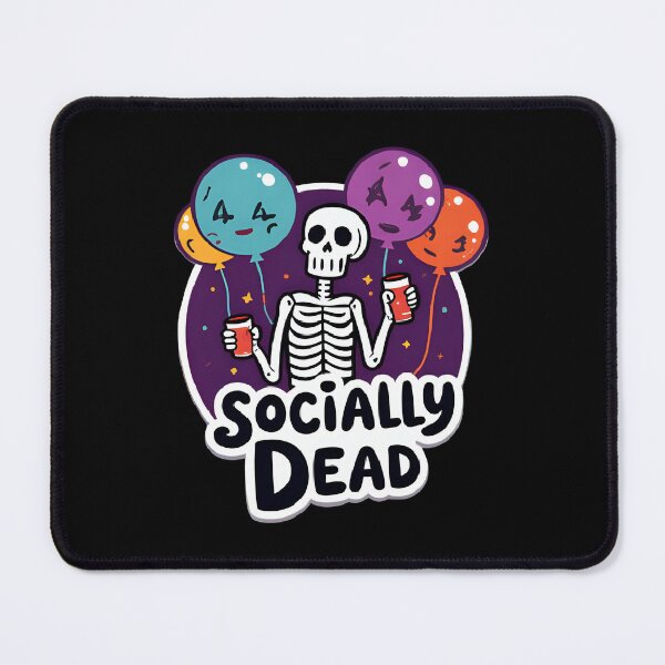 Item preview, Socially Dead designed and sold by Obsi-dian Bones.