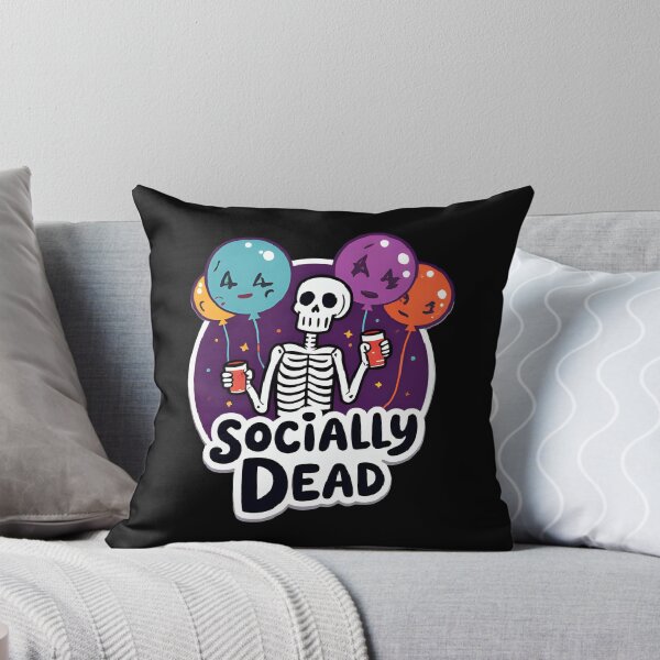 Item preview, Socially Dead designed and sold by Obsi-dian Bones.