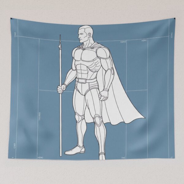 Item preview, THE HERO AT GUARD designed and sold by andalaimaging.