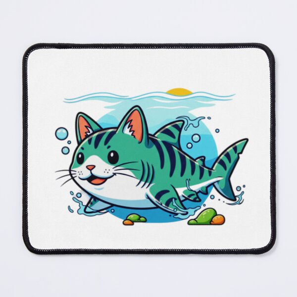 Item preview, A CAT SHARK. JAPANESE CAT designed and sold by Obinne.