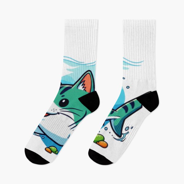 Item preview, A CAT SHARK. JAPANESE CAT designed and sold by Obinne.