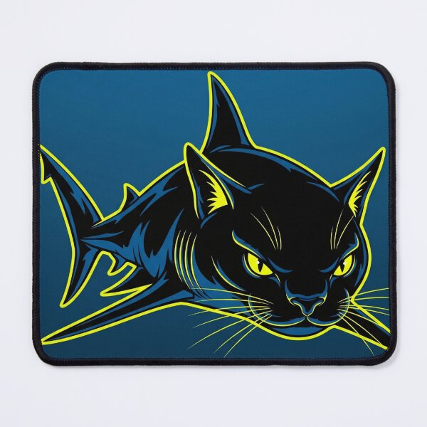 Item preview, A CAT SHARK. BLACK CAT SHARK designed and sold by Obinne.