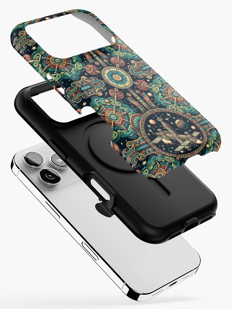 Thumbnail 2 of 4, iPhone Case, Space Pattern designed and sold by InkredibleZ.