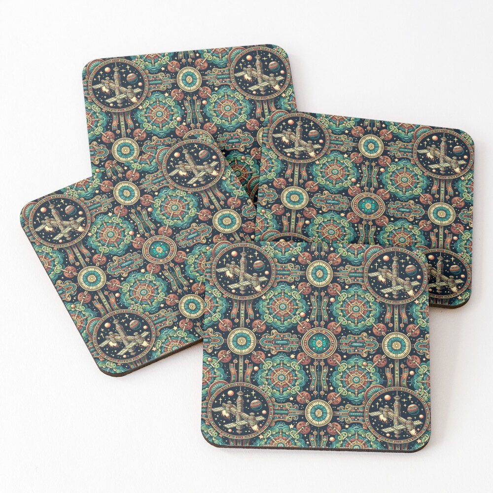 Item preview, Coasters (Set of 4) designed and sold by InkredibleZ.