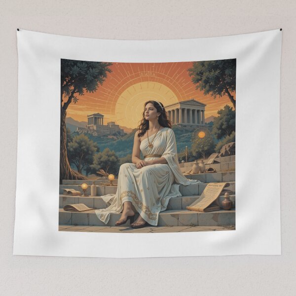 Item preview, The Wisdom of Athena designed and sold by BespokeBrushes.