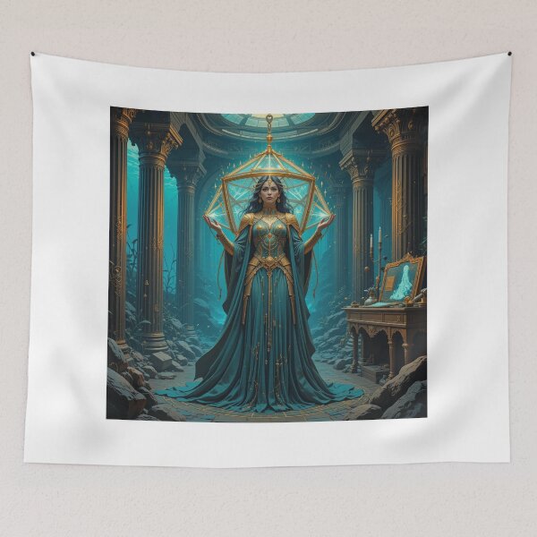 Item preview, The Queen of Forgotten Atlantis designed and sold by BespokeBrushes.