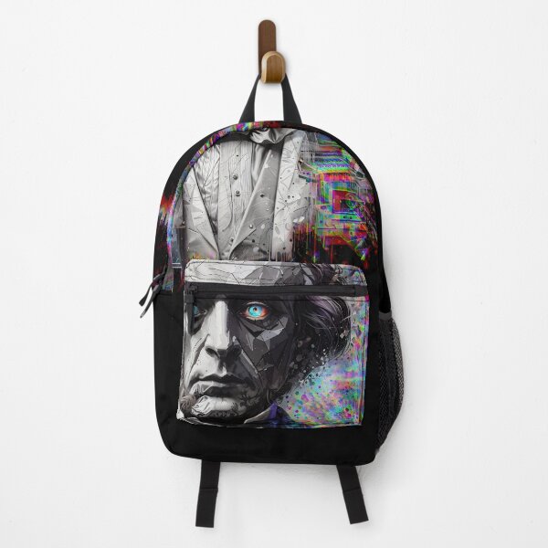 Item preview, Chopin music musician trip piano black and white glitch | dejco.art designed and sold by dejco.art.