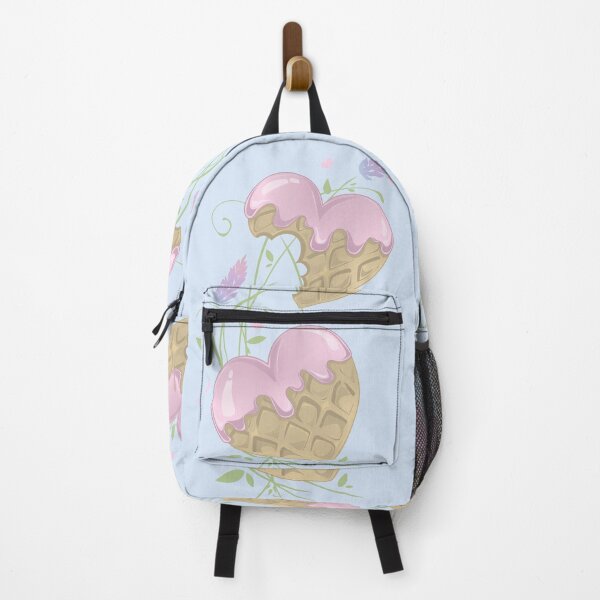 Item preview, Waffle Heart Dessert Design – Cute Pastel Sweet Love Art designed and sold by PandiaArts.