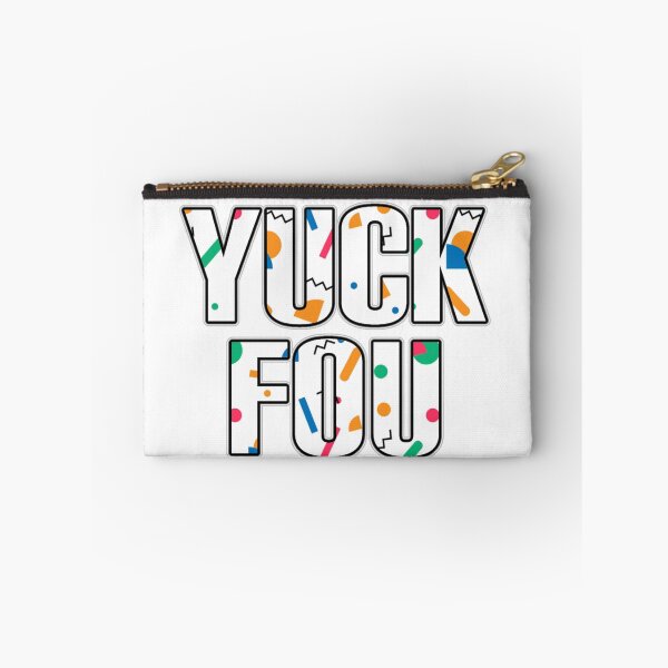 Item preview, Yuck Fou colourful confetti pattern  designed and sold by Lucky Pig Teesigns .